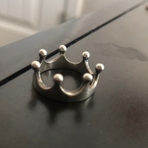 James Avery crown ring